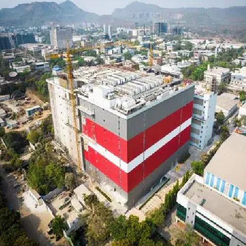 Amazon Web Services (AWS) data center facility in Navi Mumbai, Maharashtra, India